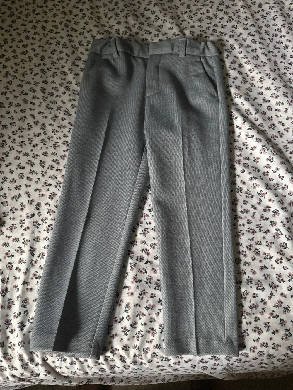 Zara Men's Gray Two-Button Knit Blazer